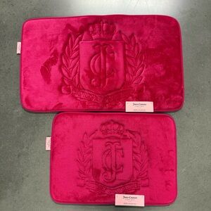 Juicy Couture Pink Bath Mats set of 2